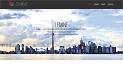 Desktop Screenshot of leminegroup.com